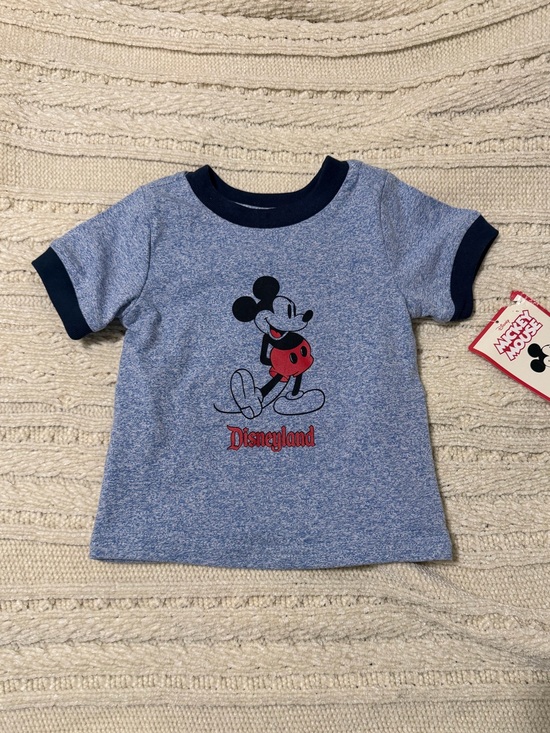 Disney Other - Disney Blue Heather Mickey Mouse Tee